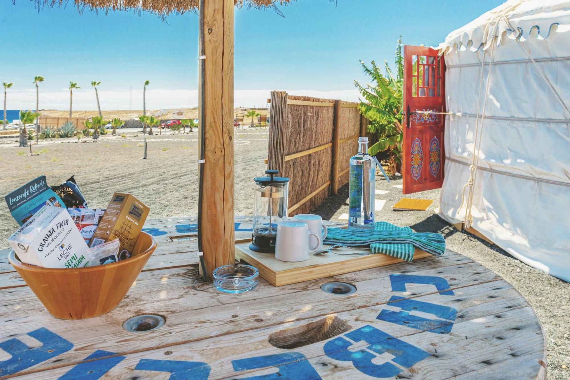 Finca De Arrieta Village - Yurts And Stone Cottages - Shared Pool - Walking Distance To Arrieta Beach - Eco Friendly Tabayesco ภายนอก รูปภาพ