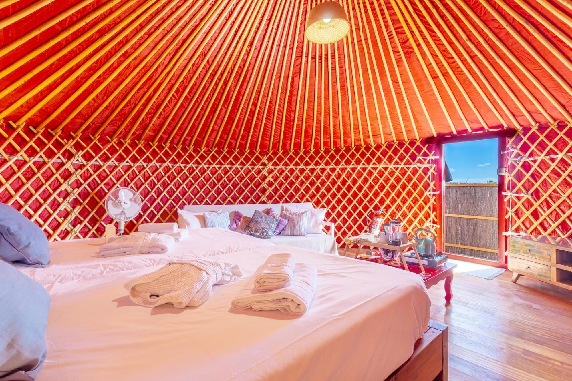 Finca De Arrieta Village - Yurts And Stone Cottages - Shared Pool - Walking Distance To Arrieta Beach - Eco Friendly Tabayesco ภายนอก รูปภาพ