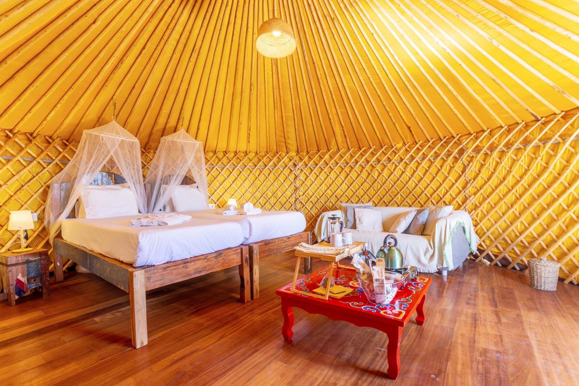 Finca De Arrieta Village - Yurts And Stone Cottages - Shared Pool - Walking Distance To Arrieta Beach - Eco Friendly Tabayesco ภายนอก รูปภาพ