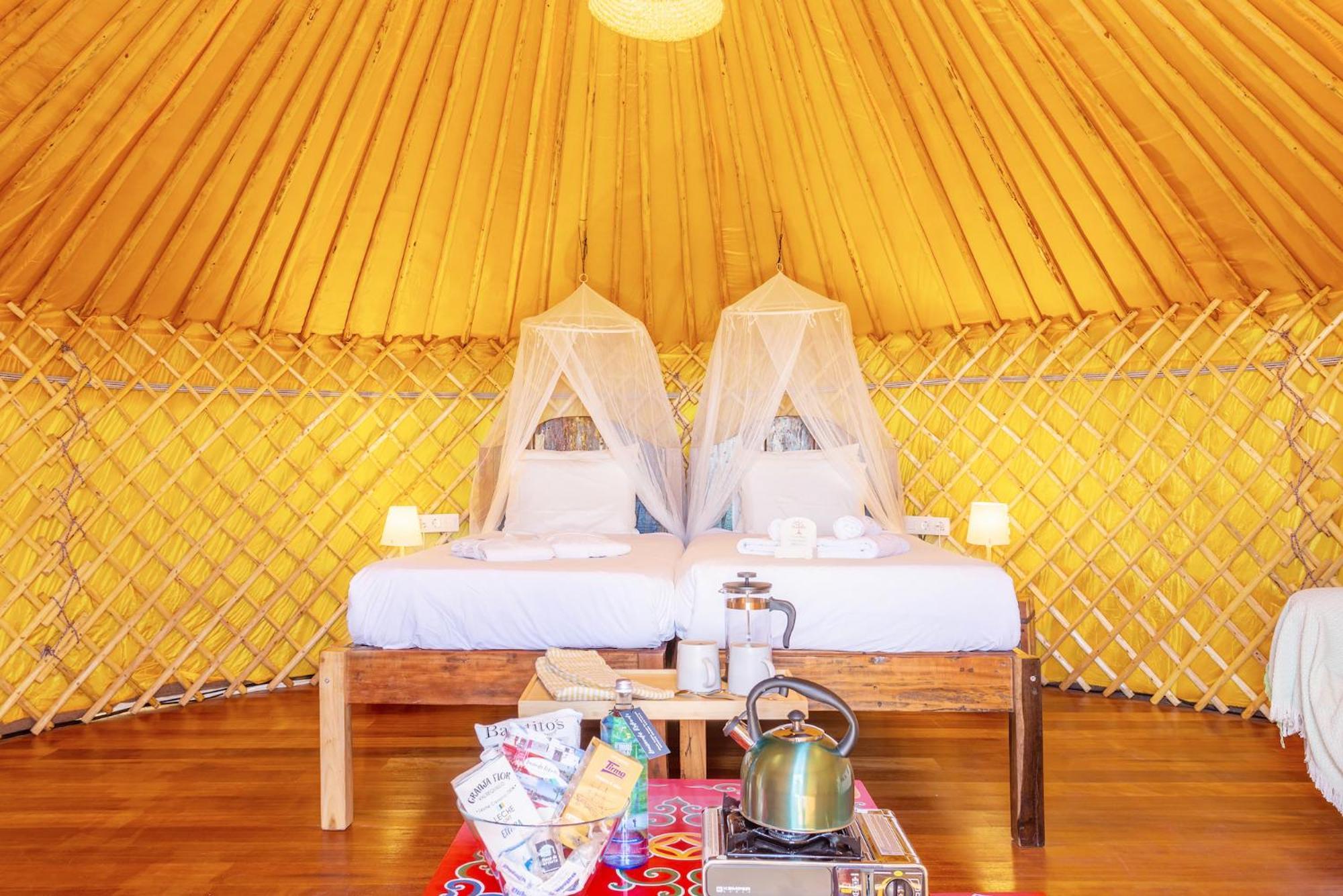 Finca De Arrieta Village - Yurts And Stone Cottages - Shared Pool - Walking Distance To Arrieta Beach - Eco Friendly Tabayesco ภายนอก รูปภาพ