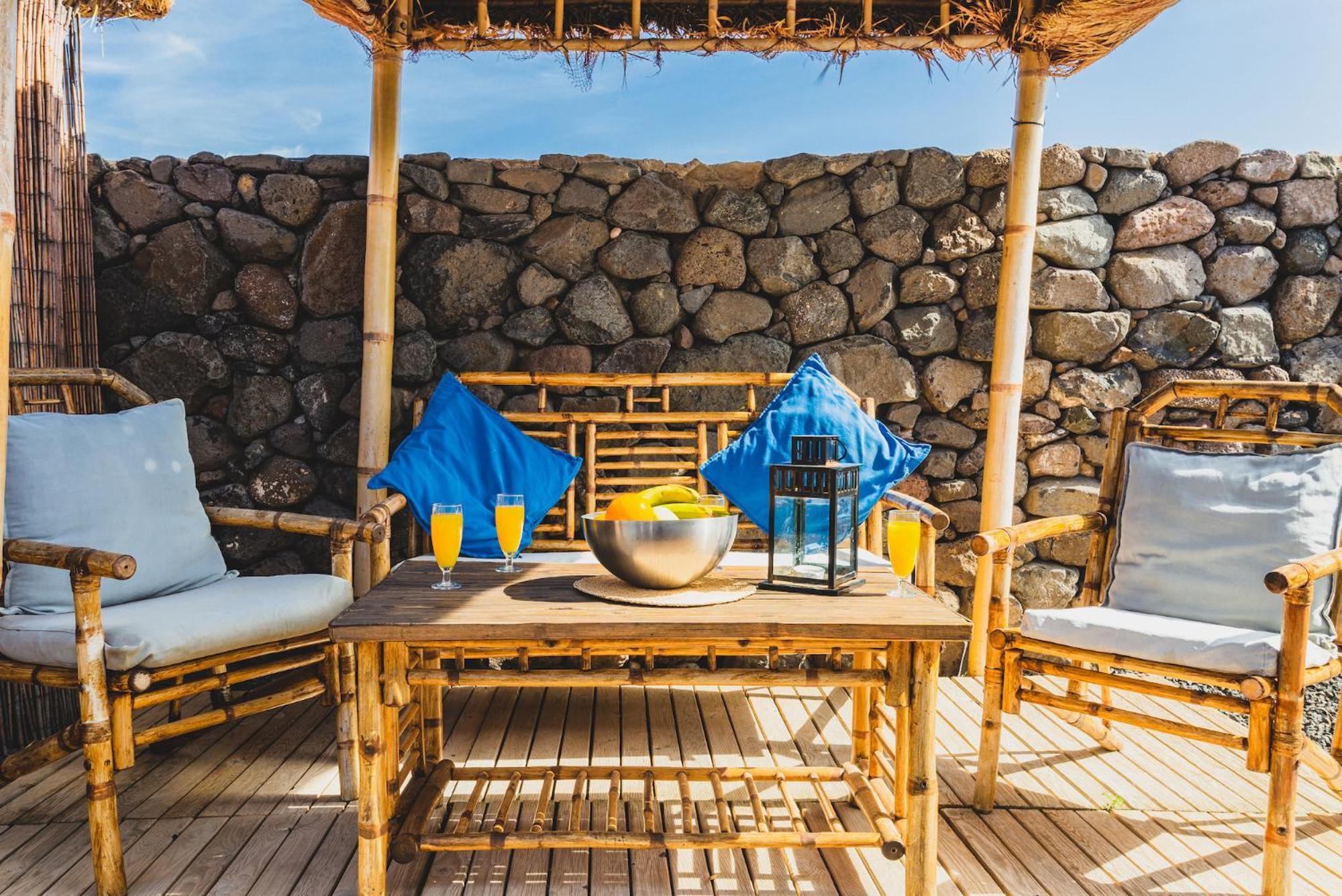 Finca De Arrieta Village - Yurts And Stone Cottages - Shared Pool - Walking Distance To Arrieta Beach - Off Grid Tabayesco ภายนอก รูปภาพ