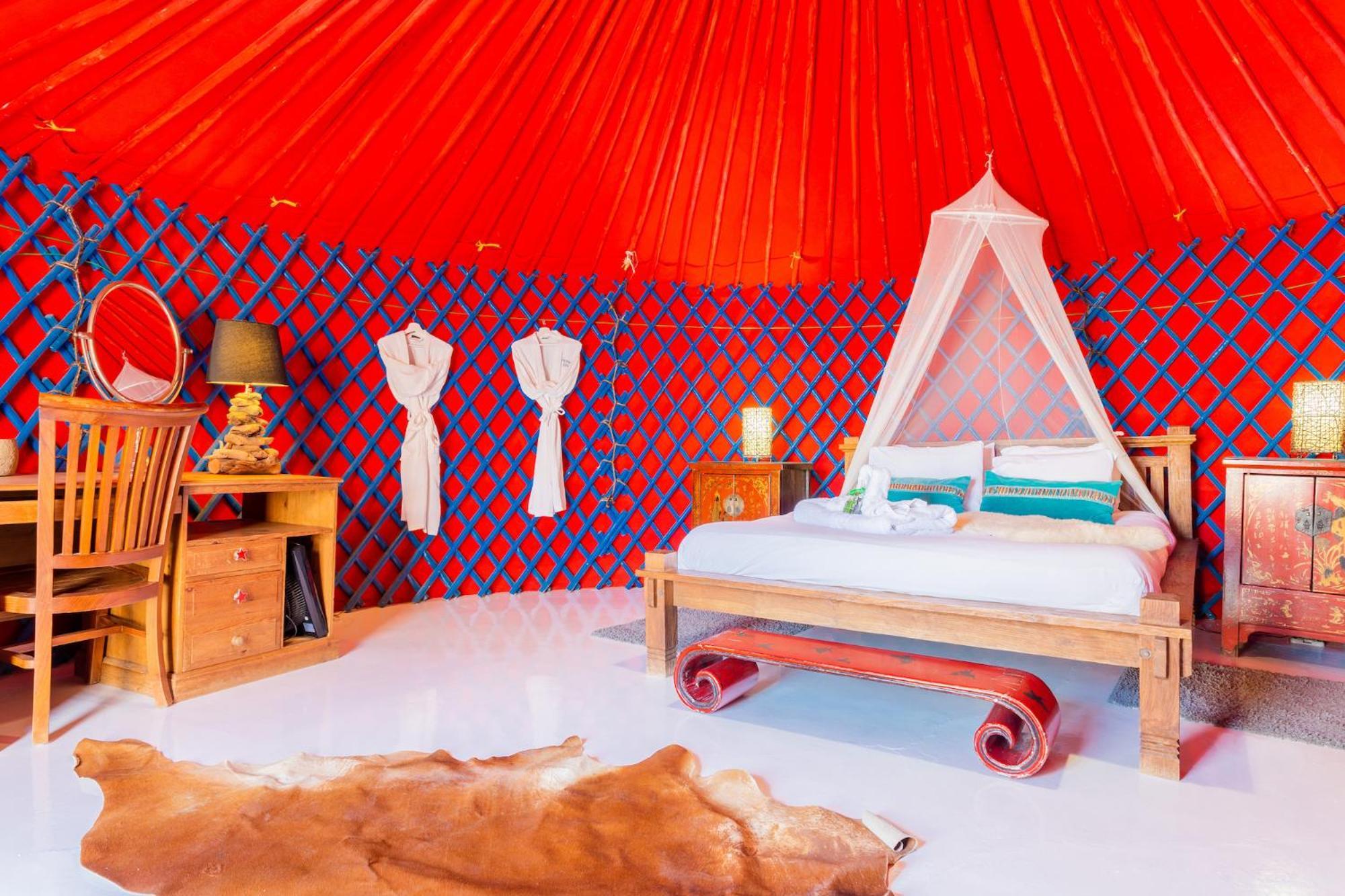 Finca De Arrieta Village - Yurts And Stone Cottages - Shared Pool - Walking Distance To Arrieta Beach - Off Grid Tabayesco ภายนอก รูปภาพ